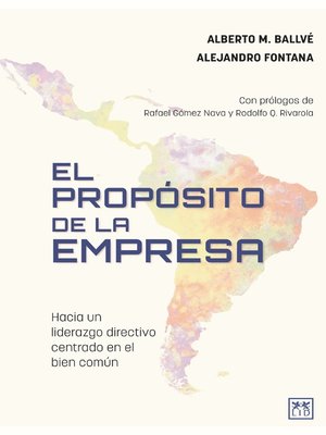 cover image of El propósito de la empresa